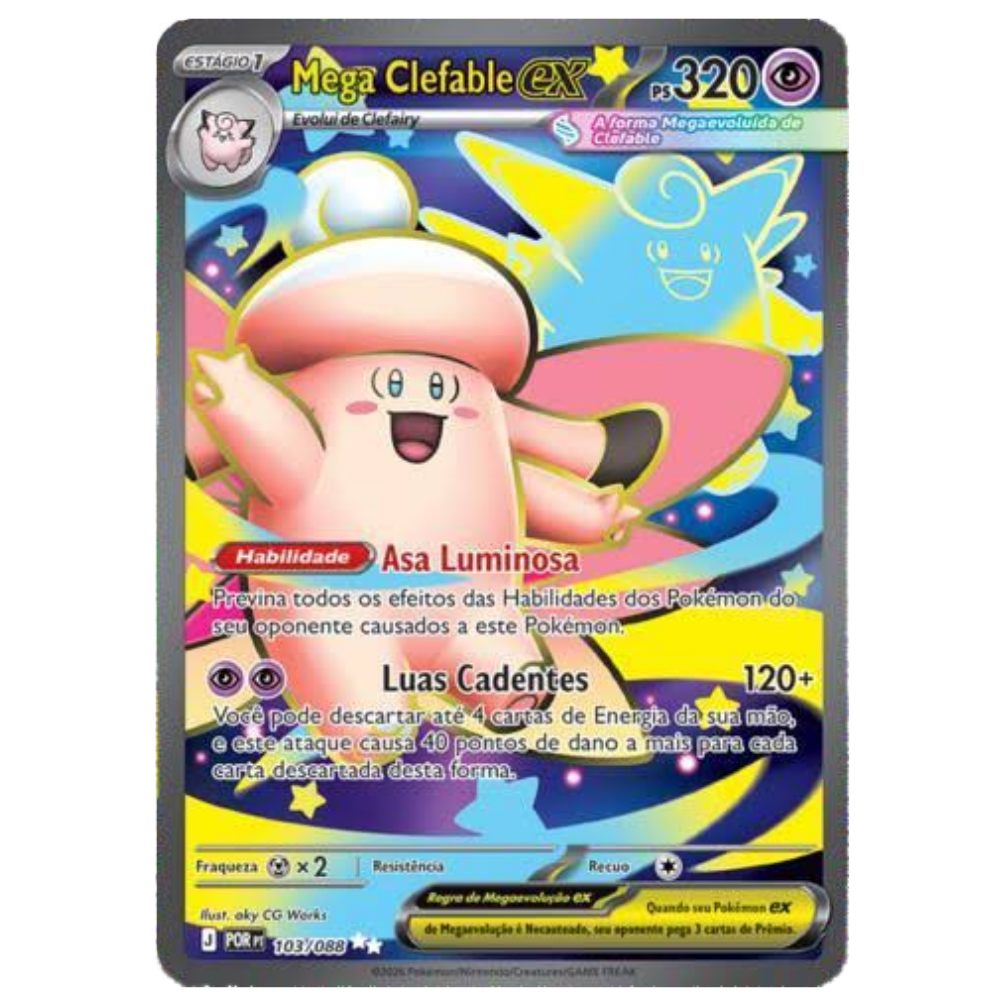 MEGA CLEFABLE EX 103/088