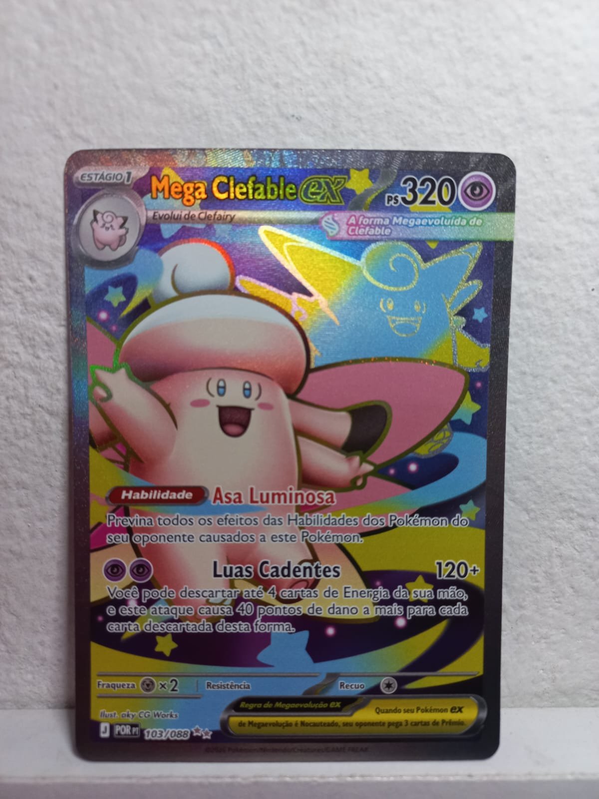 MEGA CLEFABLE EX 103/088 - Imagem 2